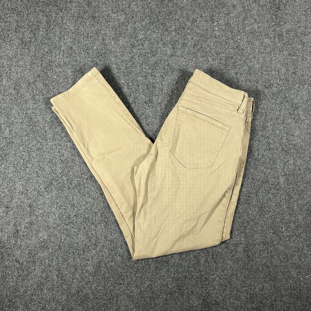 Flint And Tinder Pant Mens Size 30x30 Slim Fit Brown Casual Workwear Chino #2960